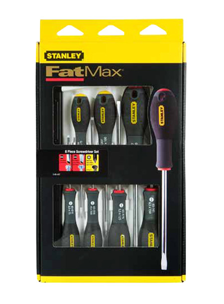Kit destornillador de 8 piezas stanley ref. 0-65-437