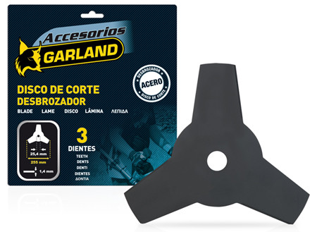 DISCO DE CORTE 3 DIENTES GARLAND 7100255143