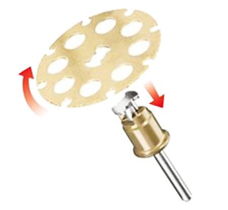 Discos speedclic para cortar madera dremel 2.615.s54.4jb