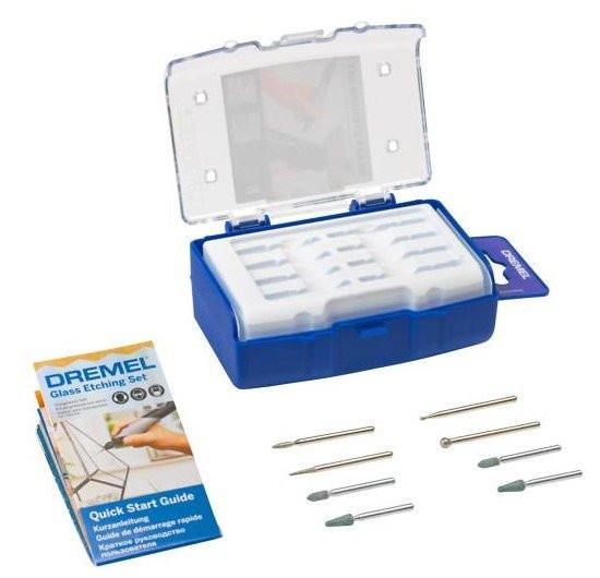 Dremel 682 juego de fresas para grabar vidrio y metal