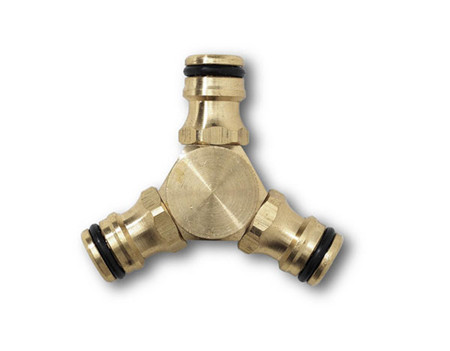 empalme tres conectores de laton karcher