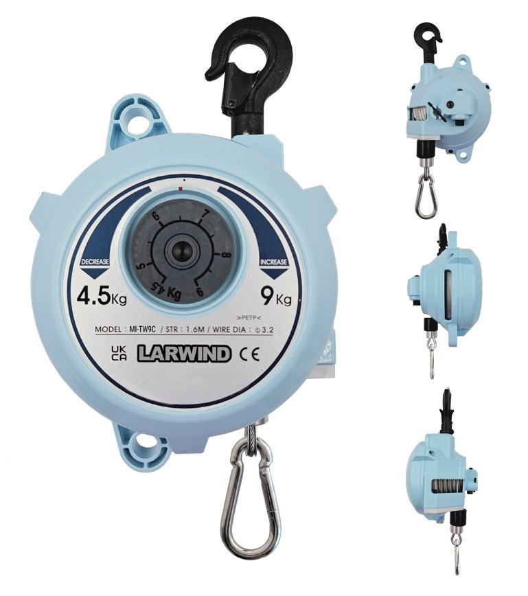 Equilibrador de muelle para mantener herramientas en suspension MI-TW9C