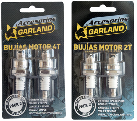 PACK 2 BUJIAS HEXAGONALES GARLAND