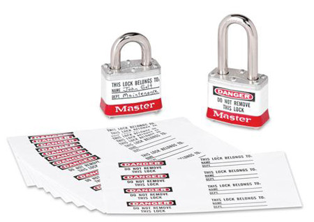 pegatinas transparentes para candados de seguridad de master lock