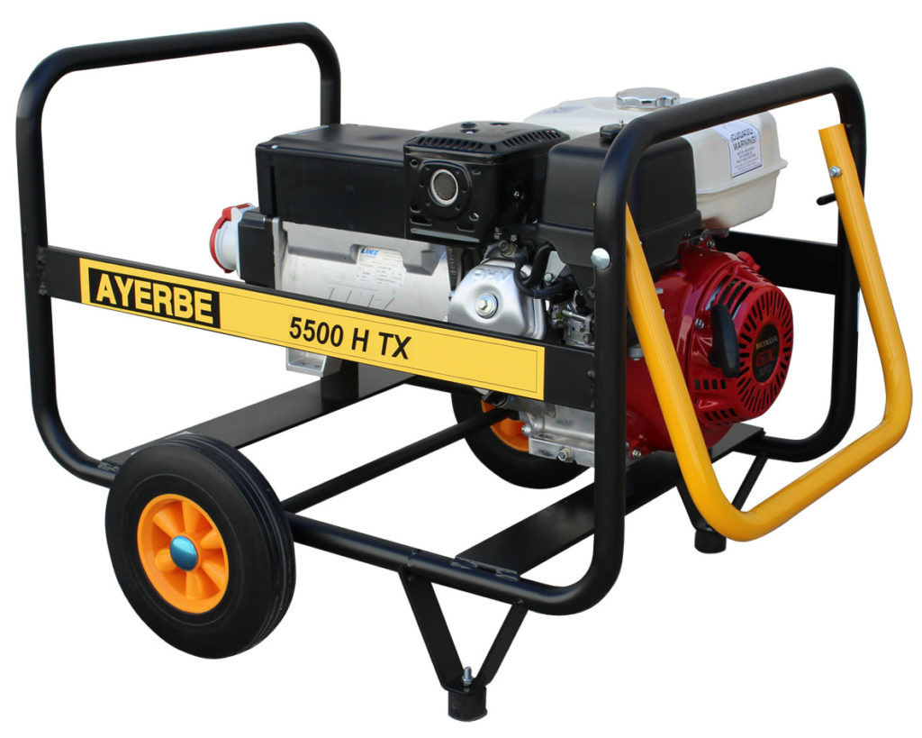 Generador Ayerbe 5500 manual motor honda