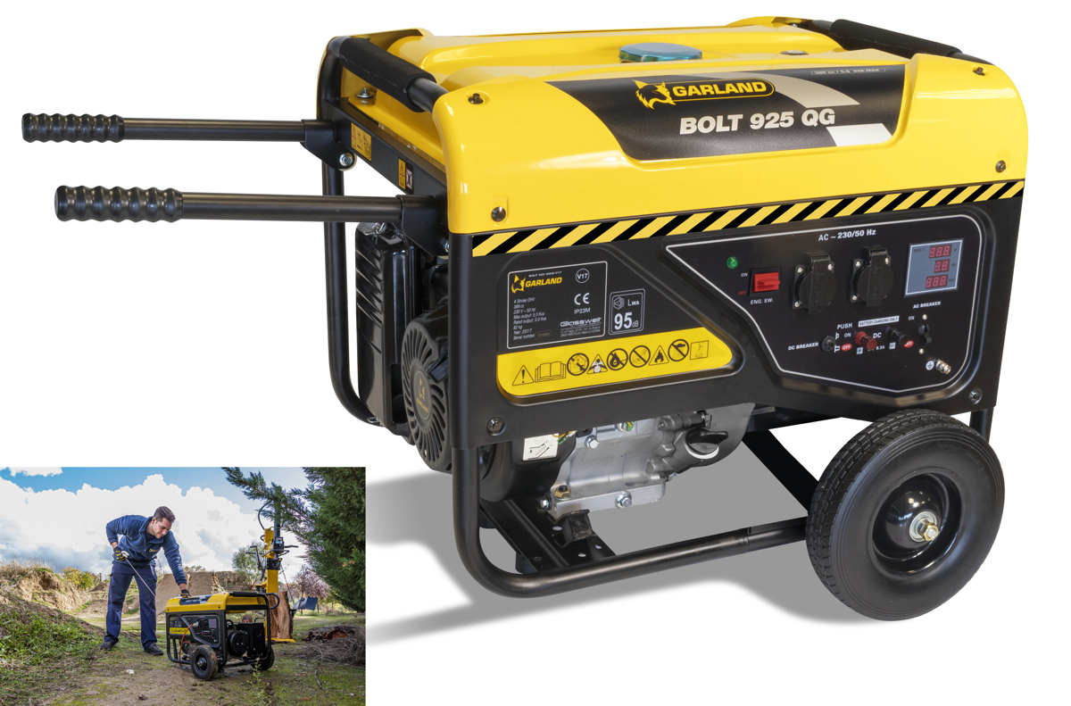 Generador gasolina 5kva Garland Bolt 925 qg
