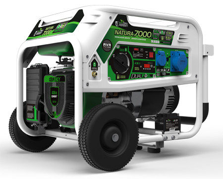 Generadores a gasolina o a gas propano Genergy Natura 7000 watios