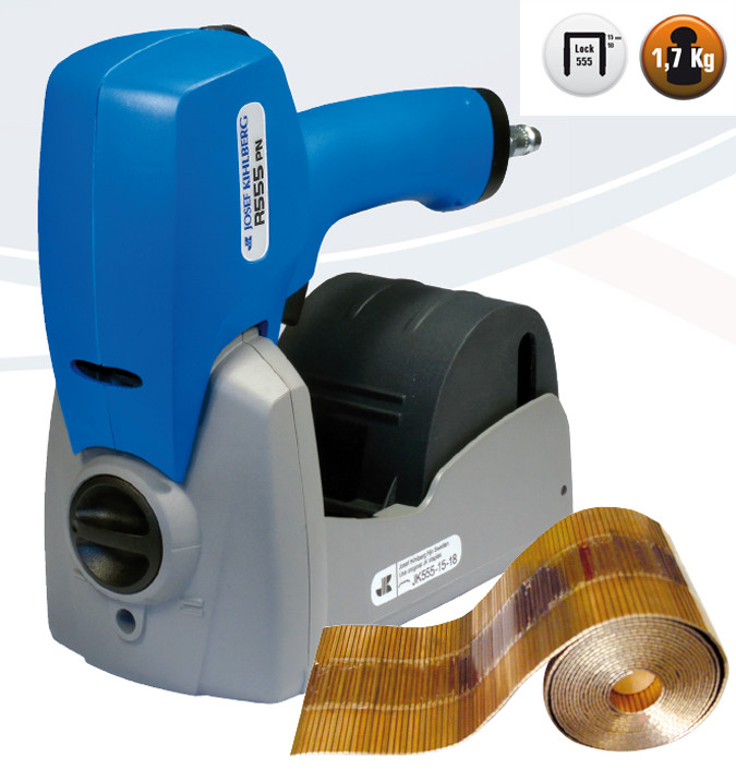 Clavadora neumatica con bobina de clavos JK R555PN Roll
