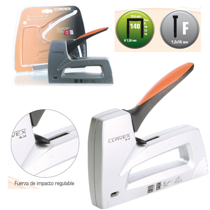 Herramienta manual grapas y clavos