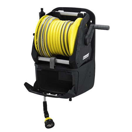 SOPORTE ENROLLADOR HR 7.315 CON 15 M. MANGUERA