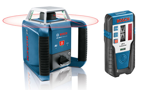 NIVELADOR LASER GRL400H + LR1 BOSCH 0.601.061.800
