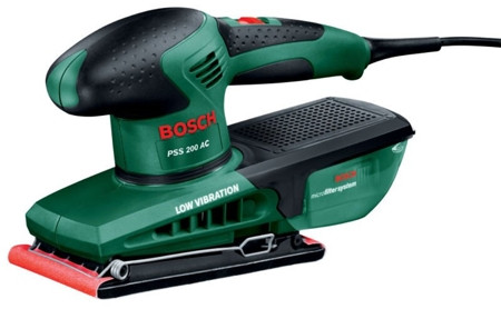 LIJADORA BOSCH ORBITAL PSS 200 AC