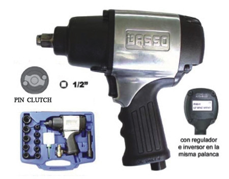 KIT LLAVE DE IMPACTO NEUMATICA BEX-IP240A1K2