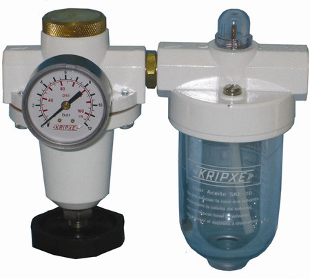 Regulador aire y lubricador RL-1/2  Kripxe