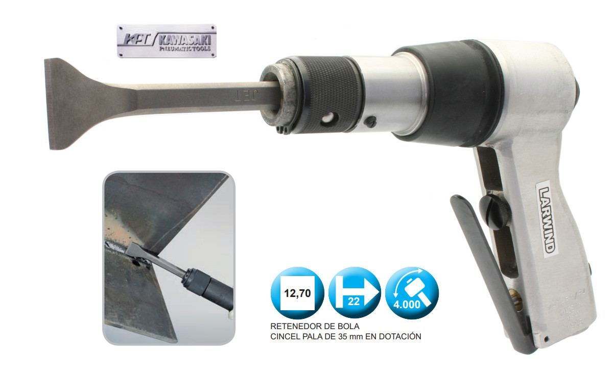 Martillo cincelador neumático KPT-F3