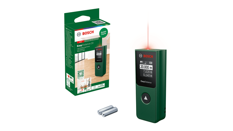 TELEMETRO BOSCH LÁSER DE DISTANCIAS EASY DISTANCE 20 0603672A00