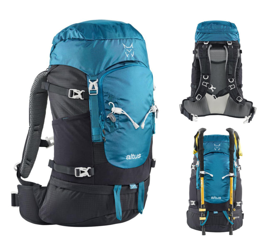 Mochila Altus Pirineos 30 litros J30 Azul
