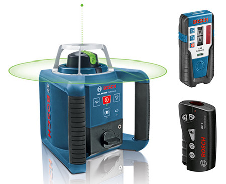 Niveles giratorios bosch grl 300 hvg+rc1+lr1 0.601.061.701
