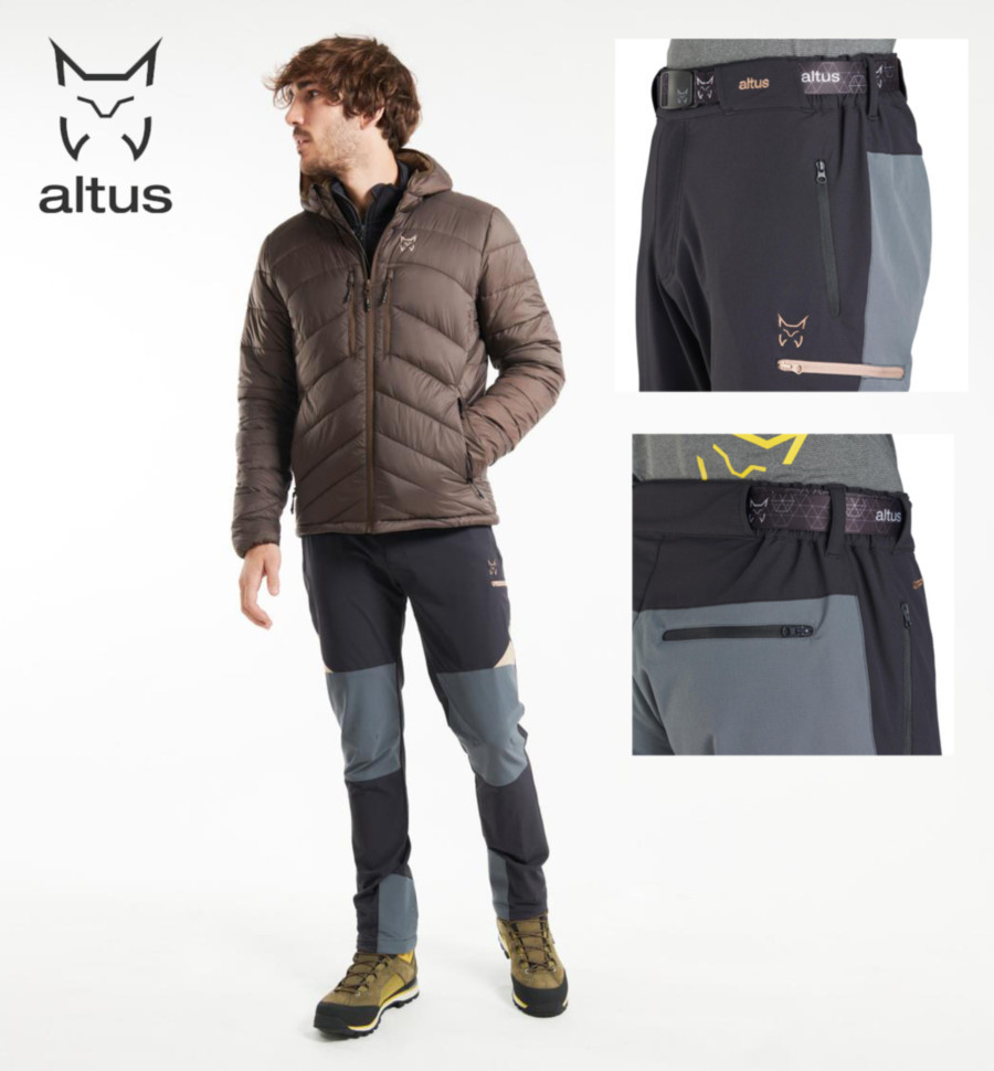 Pantalón resistente y ligero para caminatas y treks para Hombre