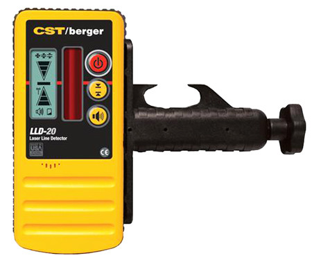 Receptor línea para niveles laser CST LLD20