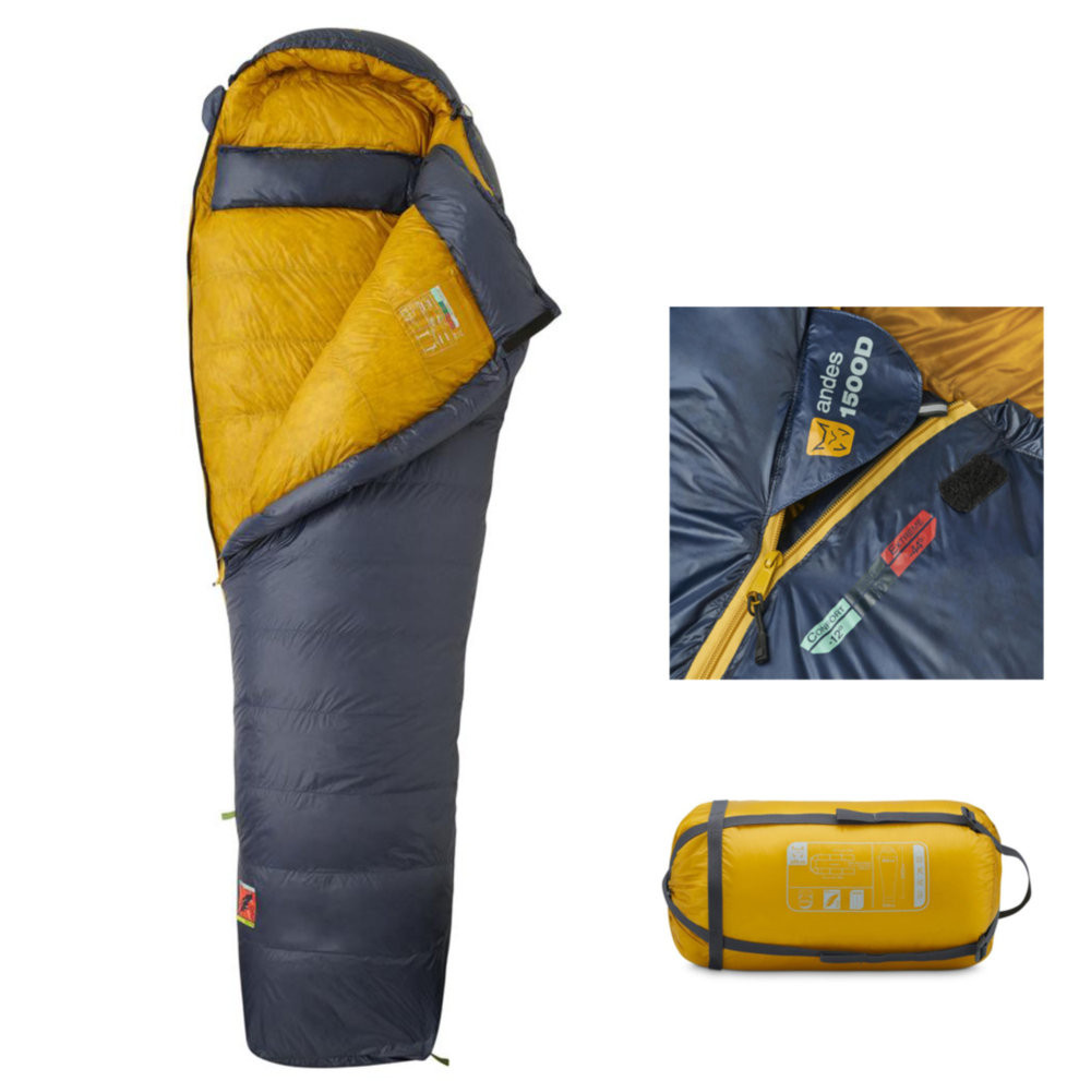 Saco dormir Altus de plumas Andes 1500 H30