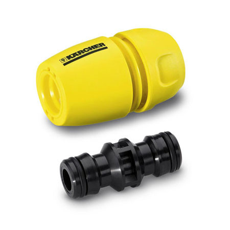 set de empalme de dos conectores de riego karcher
