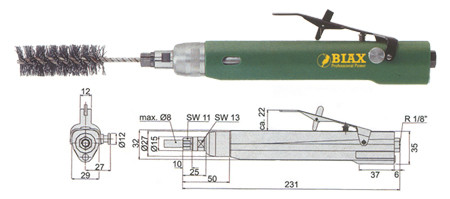 CEPILLADORA NEUMATICA BIAX BE 805 H
