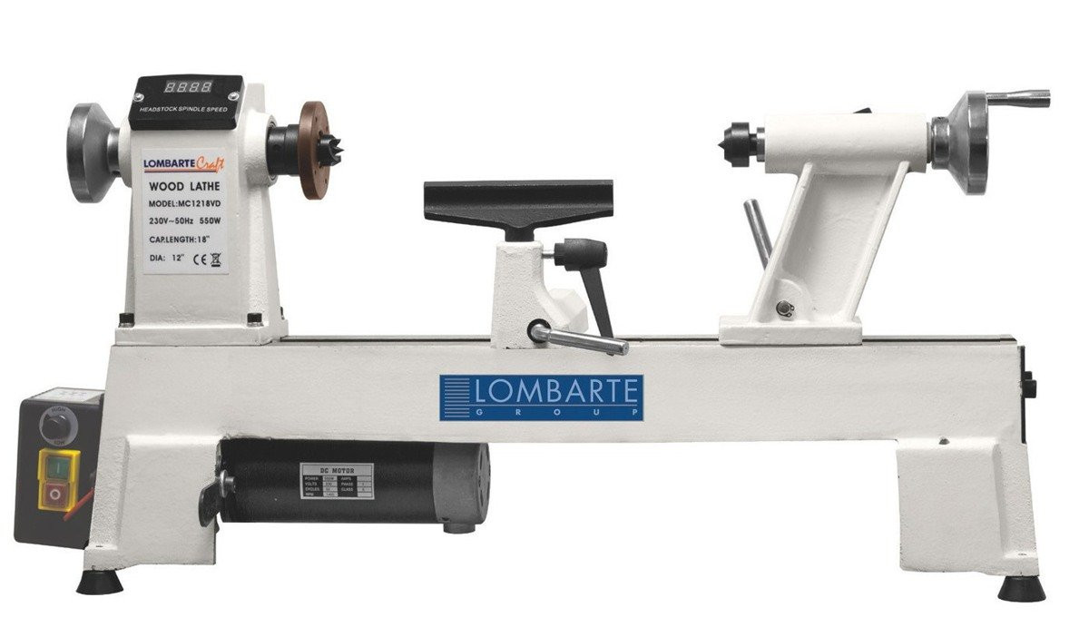 TORNO PARA MADERA LOMBARTE MC 1218 VD