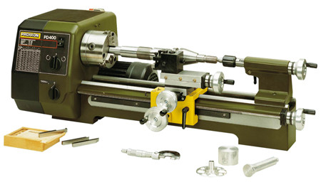 Torno de precision proxxon pd 400