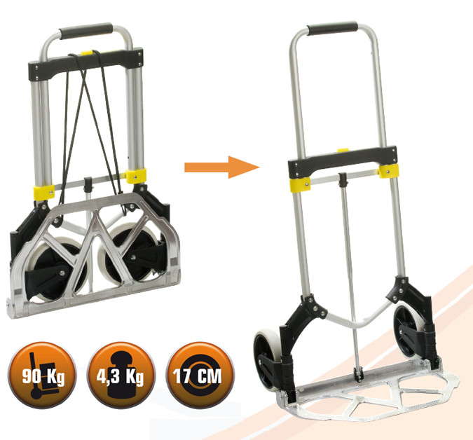 Carretillas Plegables , Carretilla De Transporte - Carga De 40 Kg