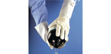Guantes - GUANTE QUIMICO 08-38CM HPPE BL EN374 ALPHATEC 02-100 ANSELL 