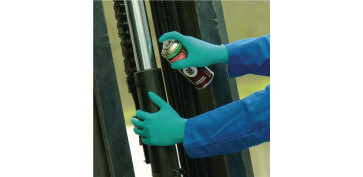 Guantes - GUANTE DESECHABLE NITRILO VERDE TOUCHNTUFF 100UN TALLA 9,5-10