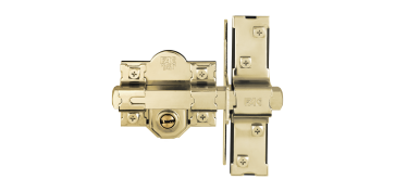 Carpinteria - CERROJO 946LP/80 SISTEMA L UVE, CILINDRO Ø 30X50MM DORADO