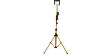 Iluminacion vivienda - PROYECTOR ILUMIN 30W IP65 2830LM 6500K LED TELESC 3MT MET NE 