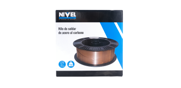 Accesorios para soldadoras - HILO SOLDAR NIVEL BOBINA PLASTICO A/CAR 1,2X15KG NV109263 15 