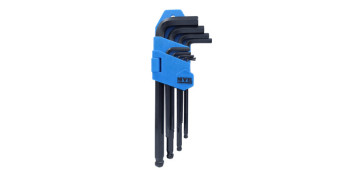 PROMO NIVEL JUNIO 25 - LLAVE ALLEN P/BOLA 1,5-10MM LARGA NE NIVEL 9 PZ
