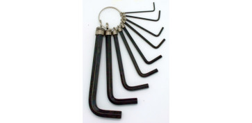 PROMO NIVEL JUNIO 25 - LLAVE ALLEN HEXAG. 1,5-10MM EN ANILLA NE NIVEL 9 PZ