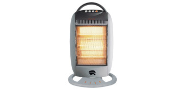 Calefacción electrica - ESTUFA ELECTRICA SUELO HALOGENA 1200 W OSCILANTE
