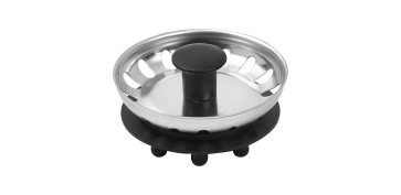 Evacuacion de aguas - TAPON FREGADERA REJILLA . INOX 60MM 8 TET.T93