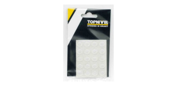 TOPE PROT.GOLPES 13X 4MM ADH ANTIDESL TRA NIVEL 25 PZ 