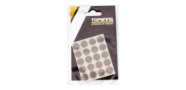Fijación y Tornilleria - TAPON CUBRETORNILLO ADHESIVO OSCURO 20UDS