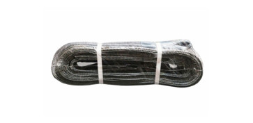 Eslingas - ESLINGA ELEVAC PLANA 4000X5MT ABIERTA DOB.BANDA GR NIVEL 