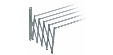 Textil y costura - TENDEDERO PARED 5 B. 180X77X37CM EXT ALU ACORDEON VIVAH 