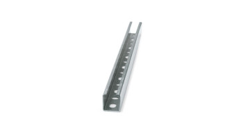 GUIA PERFIL PERFORADA GALVANIZADO 38X40X2MM 2M