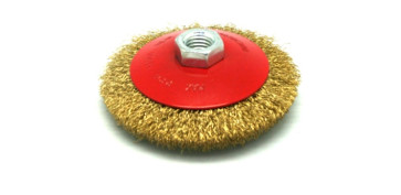 Cepillos, tazas y coronas - CEPILLO IND CONICO AMOLADORA 100X0,3 MM AC NIVEL