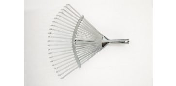 Herramienta manual de jardin - ESCOBA RECOGEHOJAS METALICO 22 DIENTES 