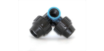 Fontanería - CODO RIEGO 90º IGUAL 32MM-1 ESQUINA FIT HEMB PP NATUUR 