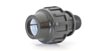 Fontanería - ENLACE RIEGO MANG M Ø 40MM-1-1/4 ROSC FIT PP NATUUR 