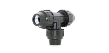 Fontanería - FITTING CONECTOR RIEGO EN T 32MM IGUAL FIT PP