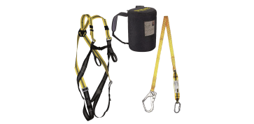 Sujecion del individuo - ARNES STEELSAFE-2 + CINTA ABSORBEDOR + 2 MOSQUETONES DORSAL/FRONTAL